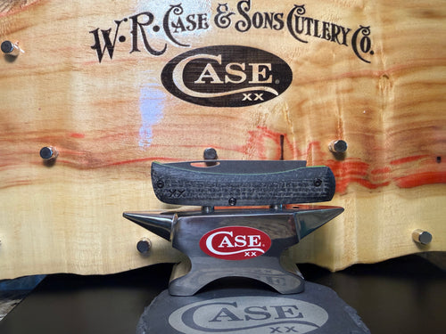 Black Burlap Laminate/Day Glow G-10 Smooth XR Sod Buster Jr